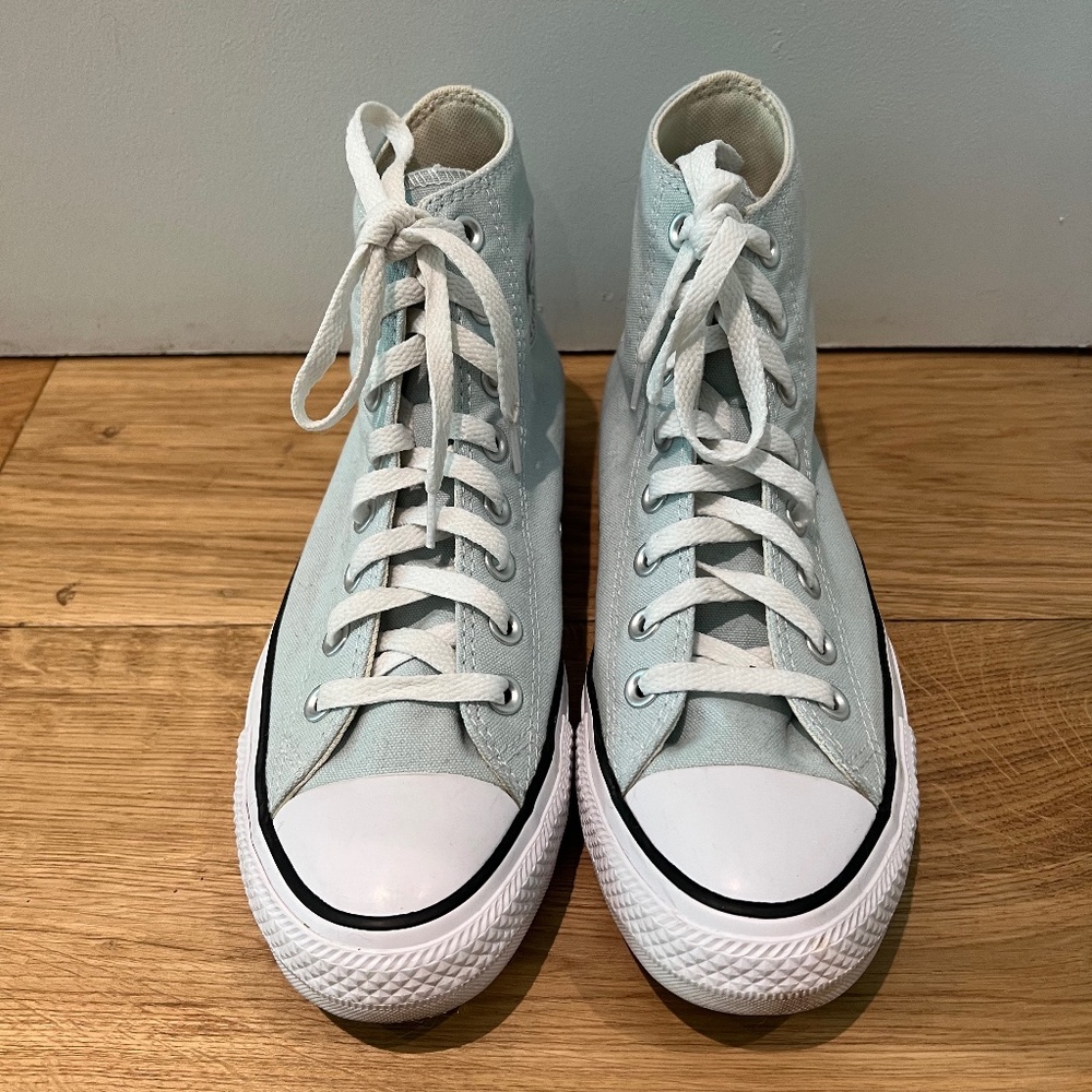 Converse High Top Baby Blue